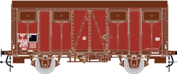 L.S. Models LS31306 - H0 - Gedeckte Güterwagen K 29 Permaplex, SNCF, Ep. IV